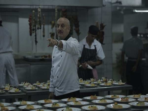 Anupam Kher from a still in the film 