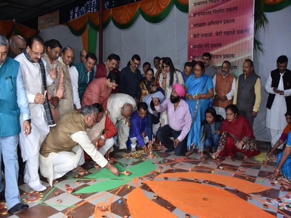 Chief Minister Trivendra Singh Rawat at state BJP office in Dehradun on Saturday.