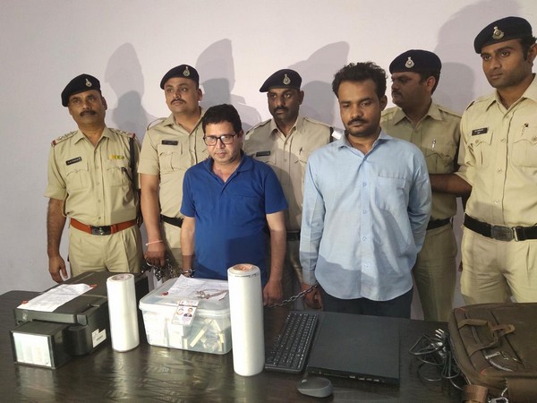 Indore Police arrested two fraudsters on Sunday.