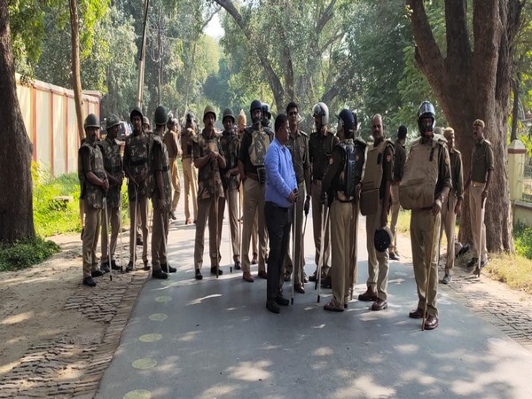 Police at Banaras Hindu University, Varanasi