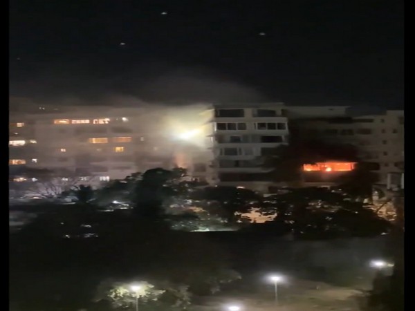 The fire broke out at around 8 pm in the residential building with ground plus 14 floors.