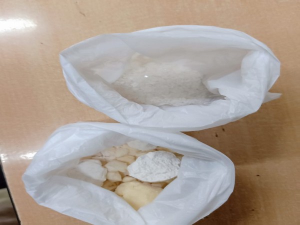 The drugs seized by CCB Bengaluru. [Photo/ANI]