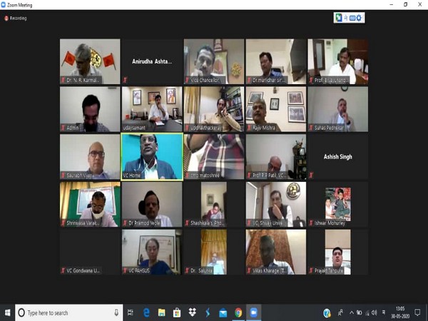 Maharashtra Chief Minister Uddhav Thackeray held a video conference with vice-chancellors of non-agricultural universities.