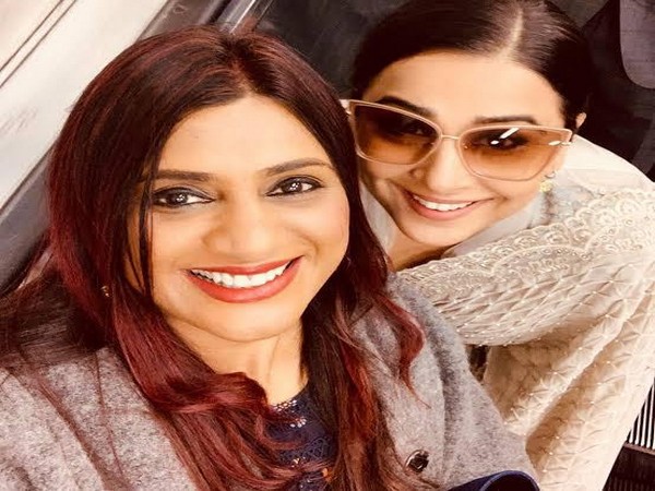 Vidya Balan as 'Shakuntala Devi' (Image courtesy: Instagram)