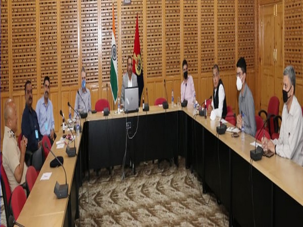 J&K senior Police Officers held a meeting at Police Headquarters regarding Citizen Centric Mobile App on Friday.