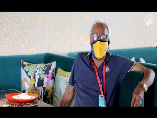 CSK CEO Viswanathan (Photo/ CSK Twitter) 