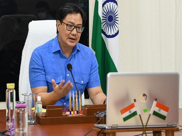 Union Minister for Youth Affairs and Sports Kiren Rijiju 