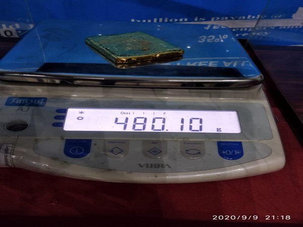 Gold worth Rs  22.41 lakhs seized at Thiruvananthapuram Airport.