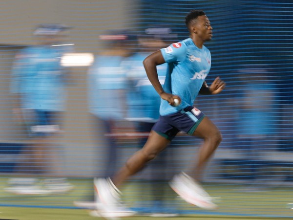 Delhi Capitals pacer Kagiso Rabada (Photo/ Delhi Capitals Twitter)