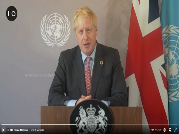 UK Prime Minister Boris Johnson