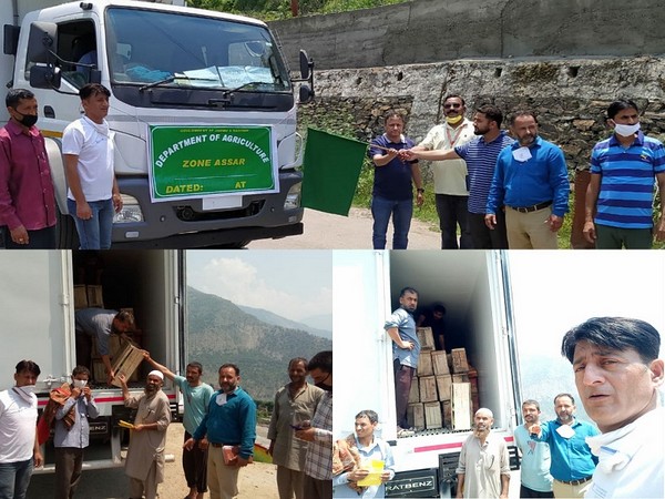 Department of Agriculture of Jammu and Kashmir officials initiated several schemes to help farmers. (Photo Courtesy: J&K Lieutenant Governor House)