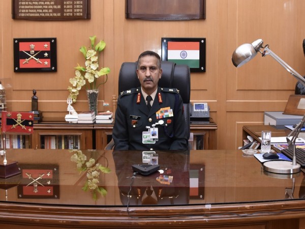 VCOAS Lt Gen SK Saini during a virtual meeting in Bangladesh on Wednesday.