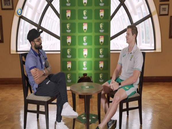 Virat Kohli with Steve Smith (Photo/ BCCI) 