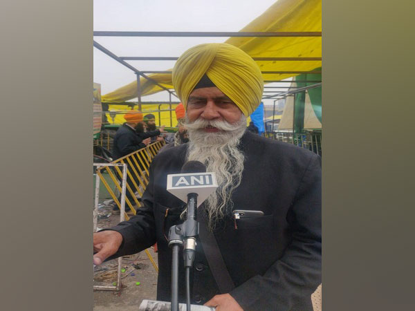 Visuals from the Singhu border. (Photo/ANI)