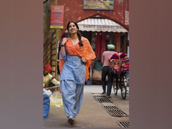 Actor Janhvi Kapoor in a shot from film 'Good Luck Jerry' (Image Source: Instagram)