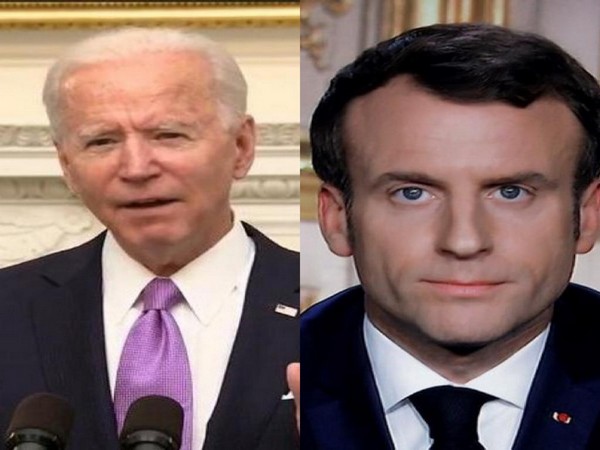 US President Joe Biden spoke to his French counterpart Emmanuel Macron