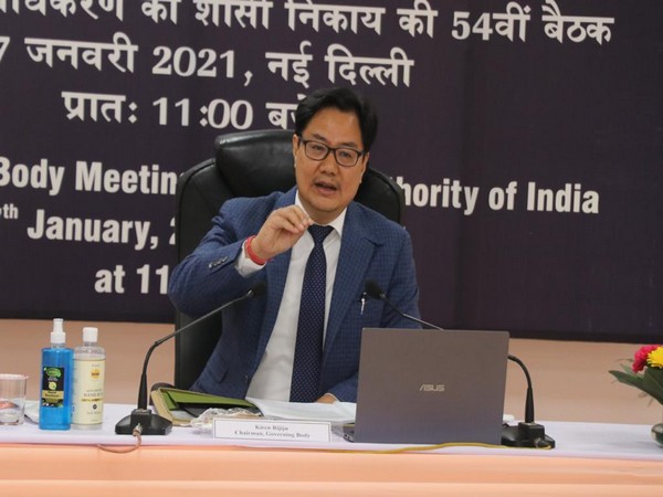Sports Minister Kiren Rijiju 