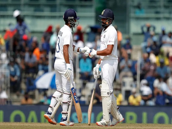 Rohit Sharma and Ajinkya Rahane in action against England (Photo/ BCCI)