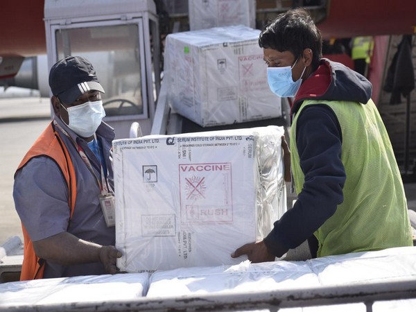 A batch of one million Covishield vaccines developed by the Serum Institute of India was delivered to Nepal on Sunday via Air India flight. 