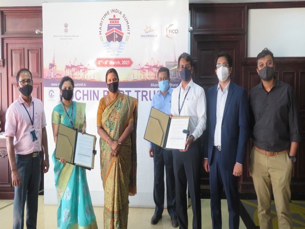 Cochin Port Trust signs MoUs for developing a Free Trade Warehousing Zone (FTWZ), a Cryogenic Warehouse and an Aviation Fuel Terminal.