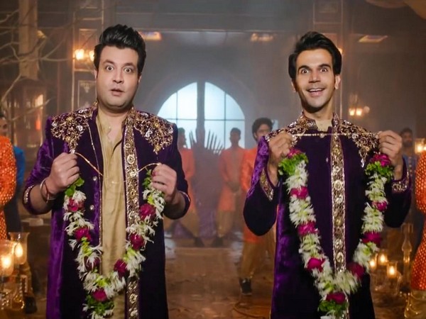 Rajkummar Rao and Varun Sharma in a still from 'Roohi' 