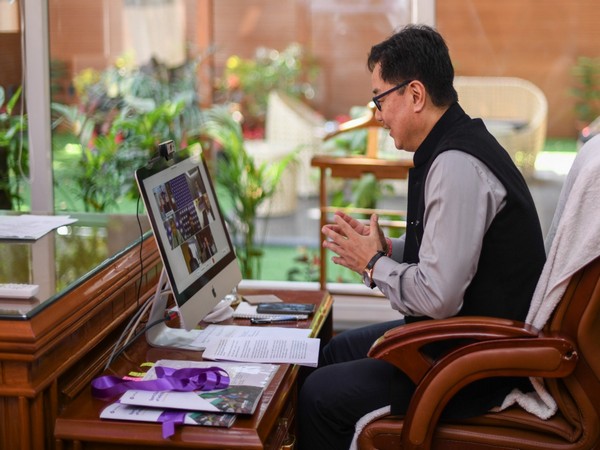 Union Sports Minister Kiren Rijiju