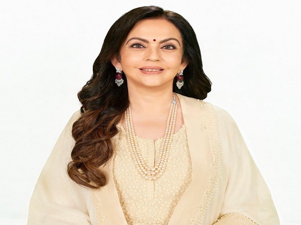 Nita Ambani, chairperson and founder of the Reliance Foundation