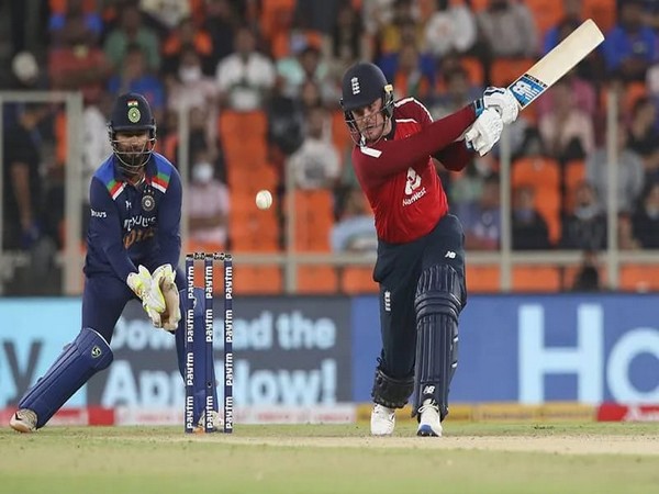 England batsman Jason Roy in action against India (Photo/ BCCI)
