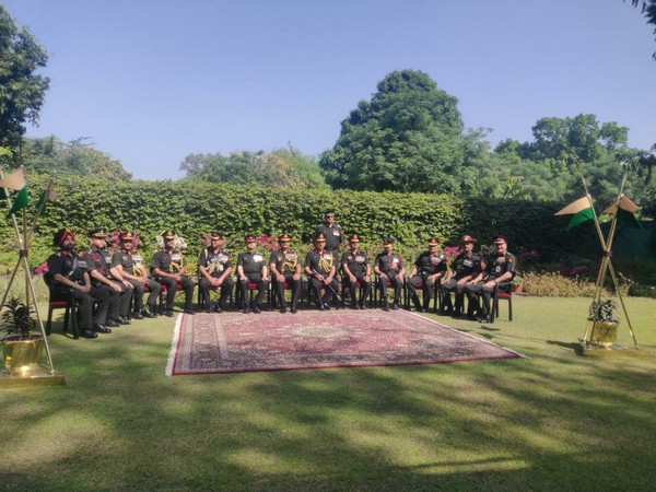 The closing ceremony of military farms by the Indian Army.
