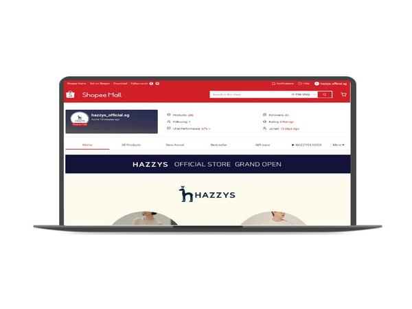 Hazzys Brand Mall on Shopee. Provided by LF;