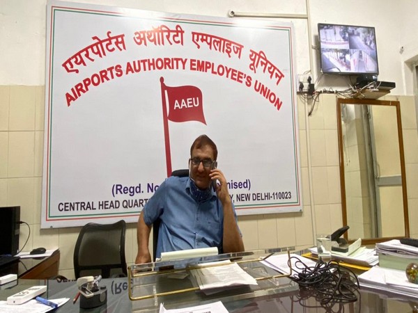 AAEU General Secretary Balraj Singh Ahlawat. [Photo/ANI]