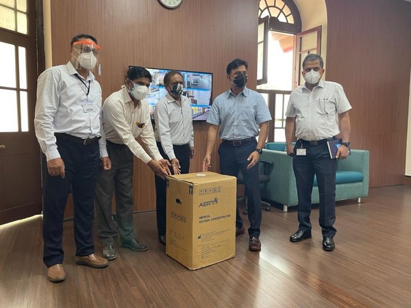 CII donating oxygen concentrator (Photo/ANI)