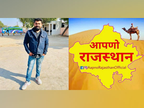 Founder of Aapno Rajasthan Durgesh Dhaker