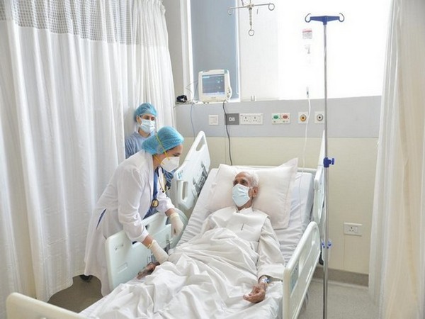 Visuals from Medanta hospital (Photo/ANI)