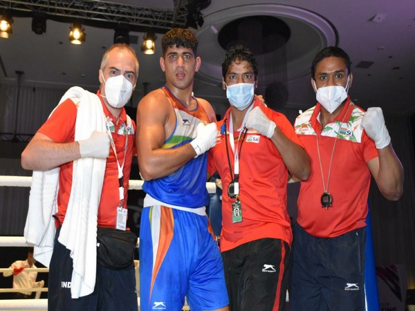 Sanjeet wins gold at Asian Boxing C'ship (Photo/ BFI)