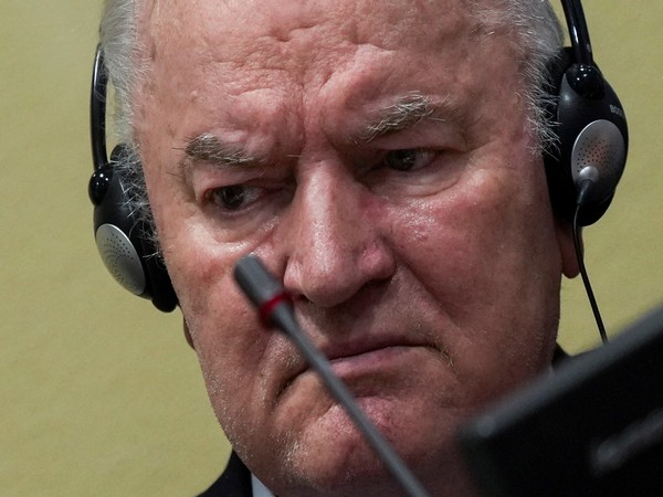 Former Bosnian Serb army leader Ratko Mladic