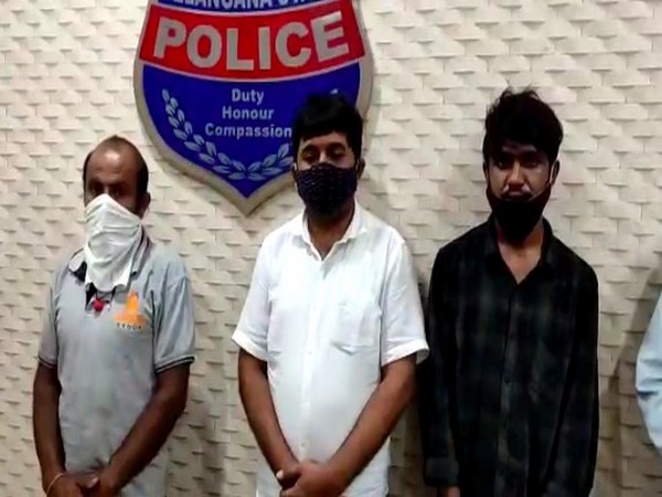 A businessman and his accomplices were arrested for thrashing a home guard and holding him hostage in Sagareddy on Thursday.