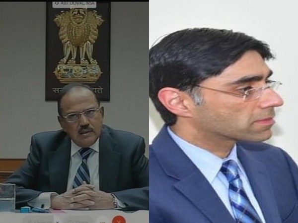 India NSA Ajit Doval and Pakistani NSA Moeed Yusuf