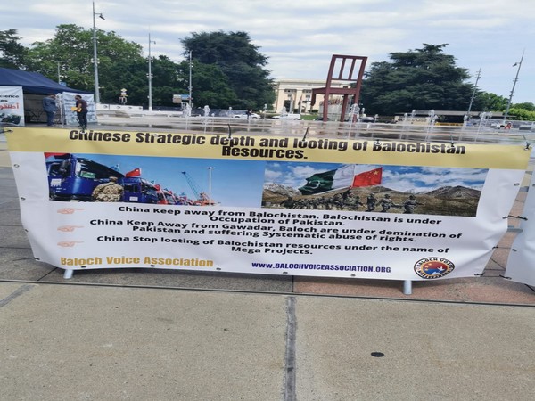 A photo exhibition in Geneva highlighting human rights abuses in Balochistan.