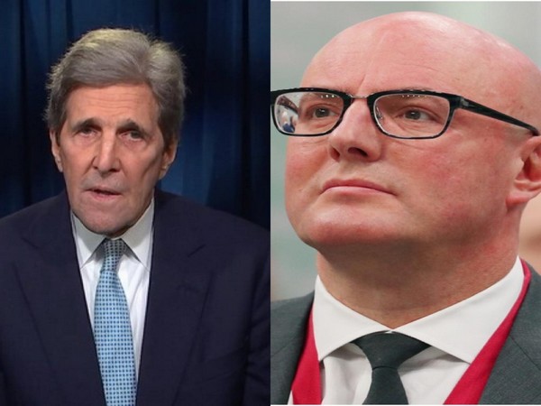 Russian Deputy Prime Minister Dmitry Chernyshenko and US Special Presidential Envoy for Climate John Kerry
