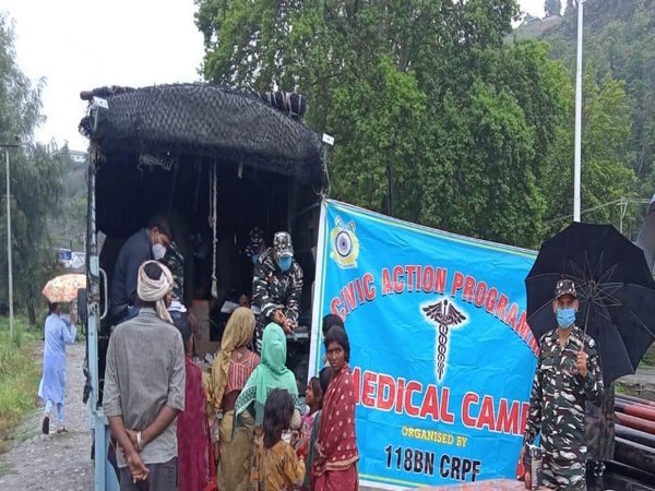 Medical camp organised by CRPF in Jammu and Kashmir's Ganderbal district 