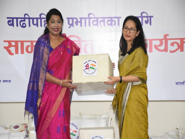 India hands over flood, landslide relief material to Nepal