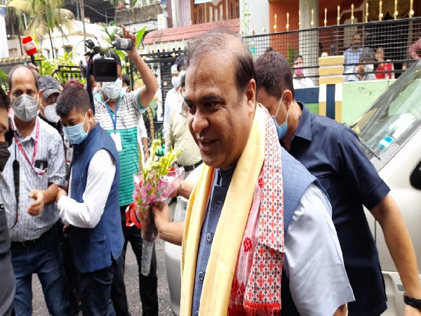 Assam Chief Minister Himanta Biswa Sarma in Siliguri, West Bengal