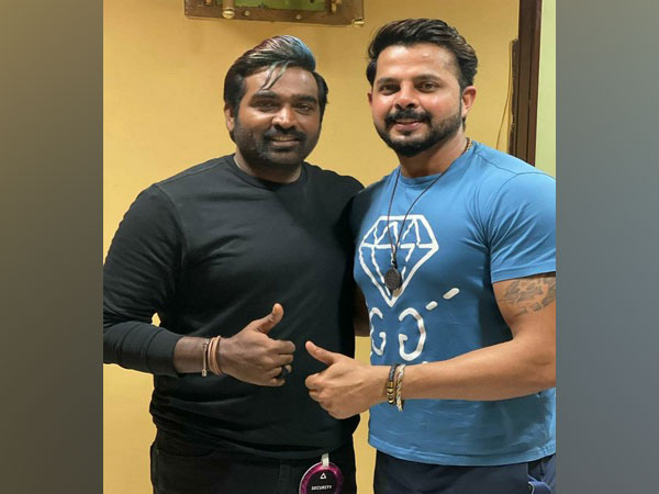 Sreesanth and Vijay Sethupathi (Image source: Instagram)