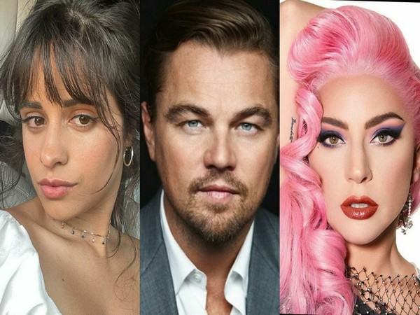 Camila Cabello, Leonardo DiCaprio and Lady Gaga (Image source: Instagram)
