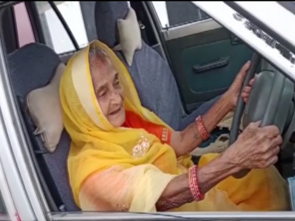 The 90-year-old, Resham Bai Tanwar (Photo/ANI)