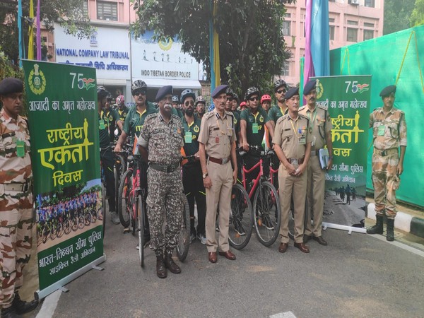 Indo-Tibetan Border Police organised 10 cycle rallies. 