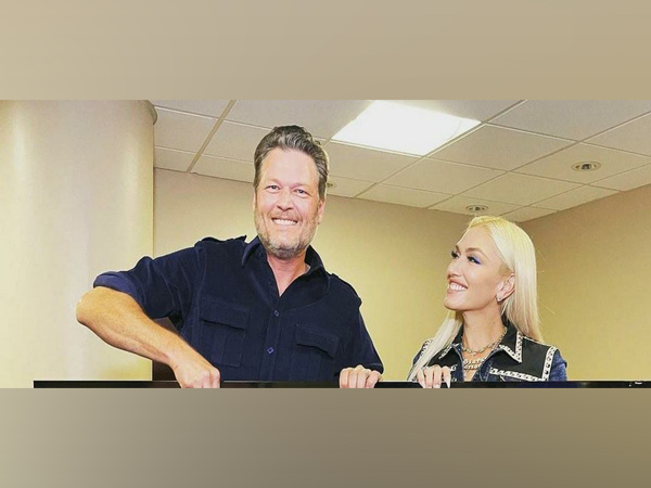 Blake Shelton with wife Gwen Stefani (Image source: Instagram)