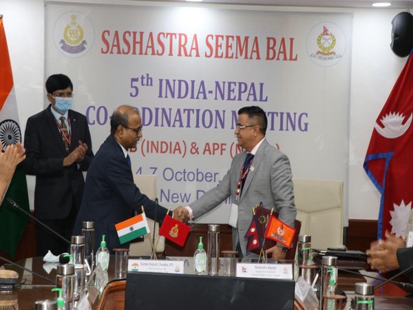 Visual from 5th Annual Co-ordination meeting between SSB DG and APF IG.