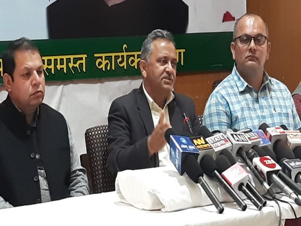 Himachal Pradesh Congress Committee spokesperson Naresh Chauhan. [Photo/ANI]